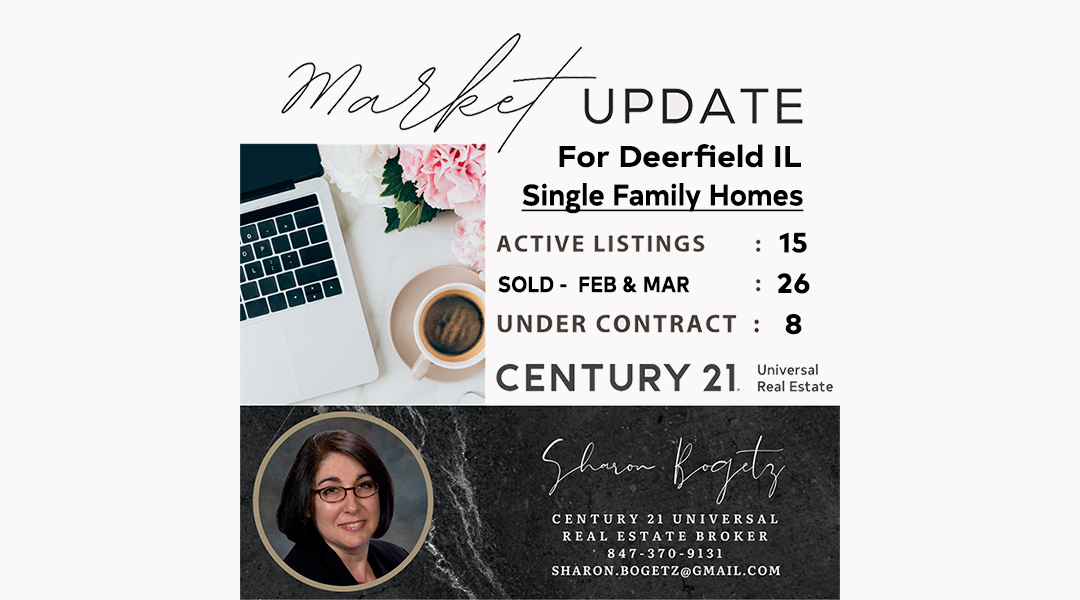Deerfield IL Real Estate Market Update For April 2026. What Buyers & Sellers Need to Know